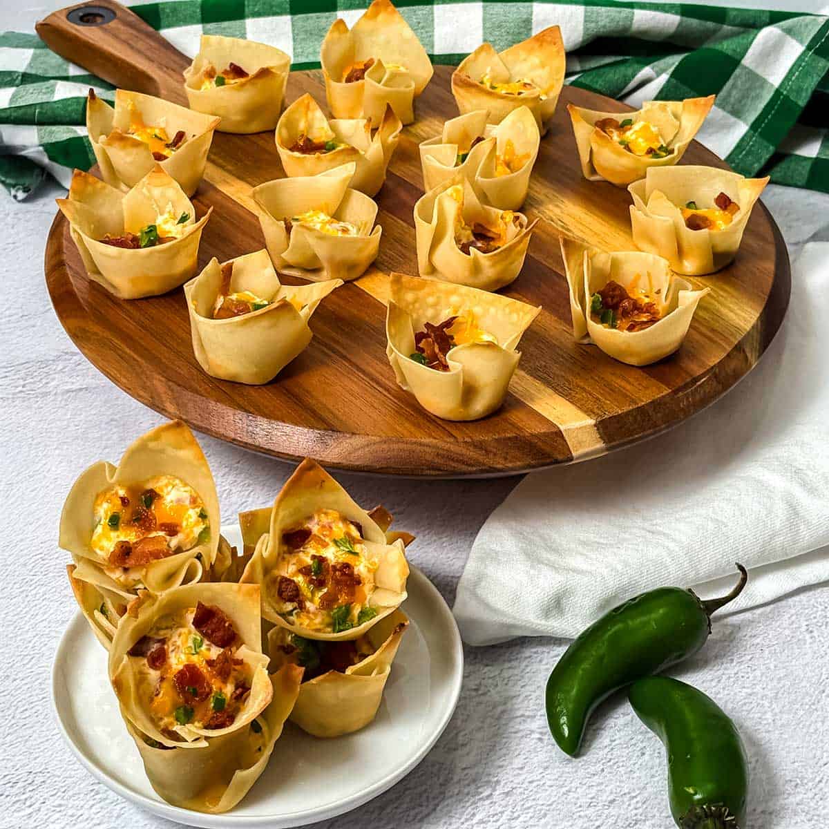 Easy Crispy Jalapeño Popper Wontons: The Ultimate Game Day Appetizer